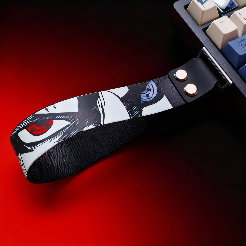 Mechanical Keyboard Anime Ribbon Strap for Wooting 60HE ATK68 Nylon PU ...