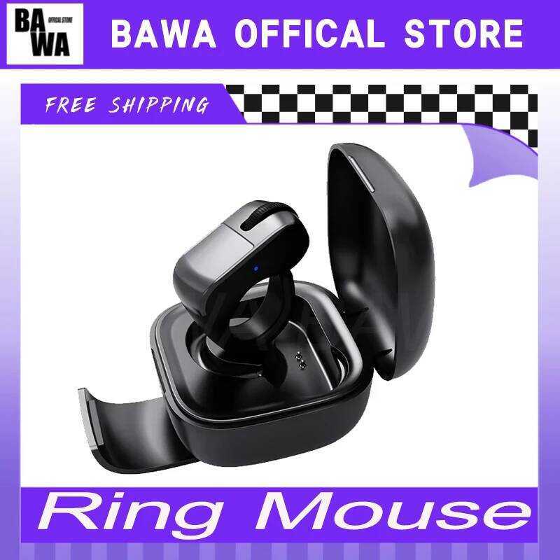 Ring Mouse Aa Rechargeable Mini Light Weight Bluetooth 2.4G Dual-Mode ...