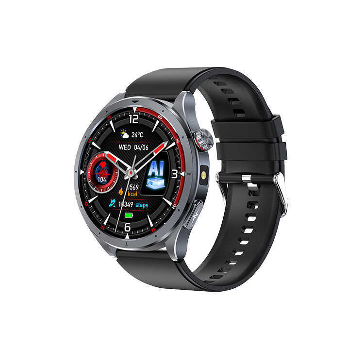 Et472 Smart Watch ECG+PPG Flashlight Heart Rate Blood Oxygen Body ...