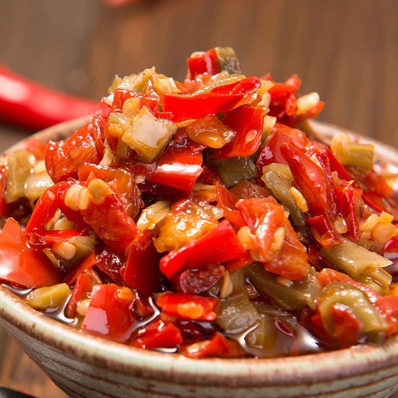 Mao Apo Gongcai Crispy Chili Hunan Specialty 1,000g Chopped Chili Sauce ...