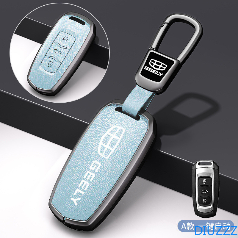For Geely Coolray Key Cover Fob Case Holder Ring Key Cover Case Bag for ...