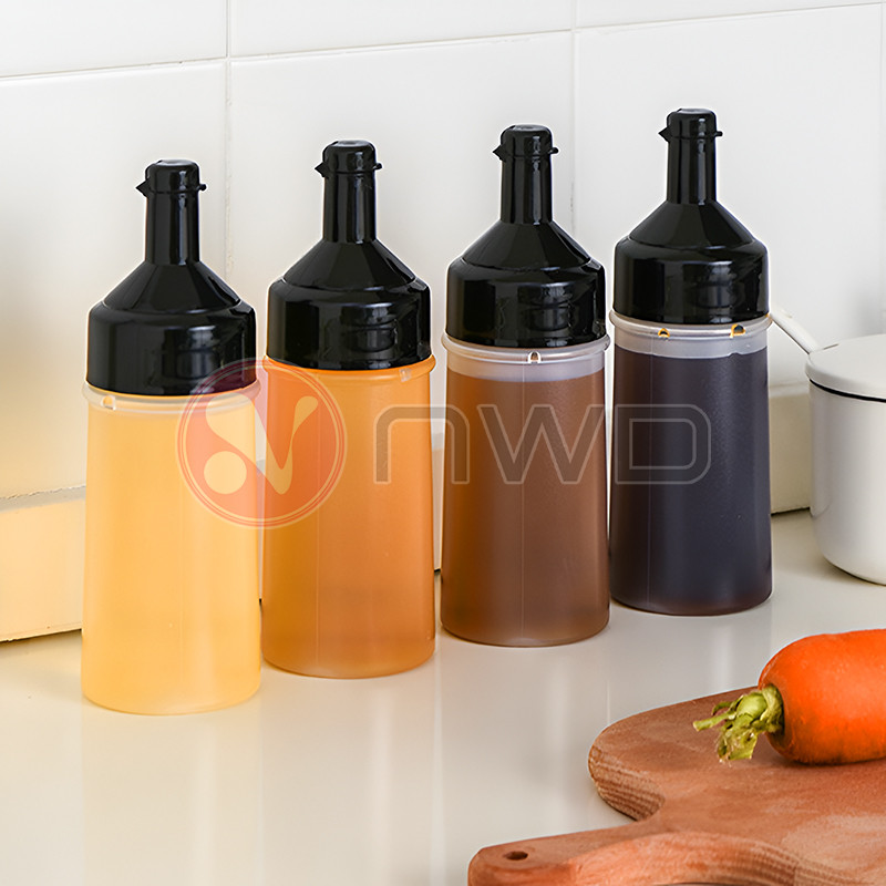 FLAVOR VESSEL 》250ml 350ml 450ml Sauce Bottle Chili Ketchup Squeeze ...