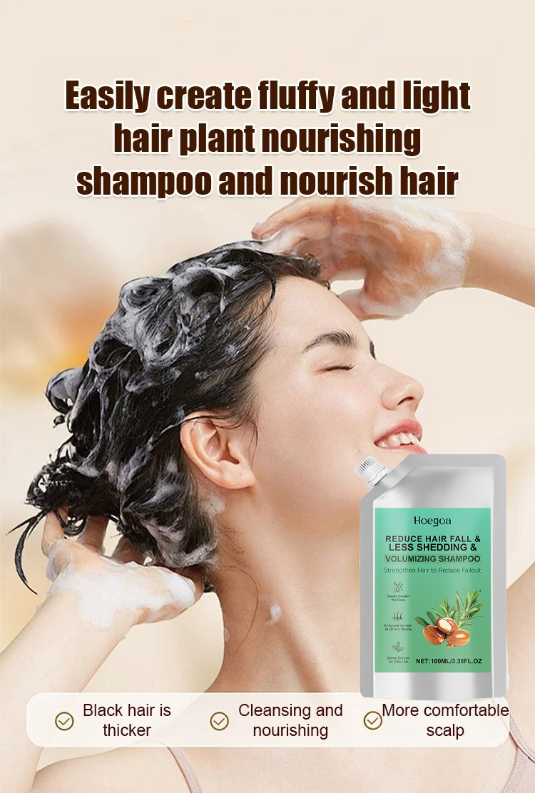 Anti-hair loss volumizing and smoothing care shampoo | Shopee Singapore