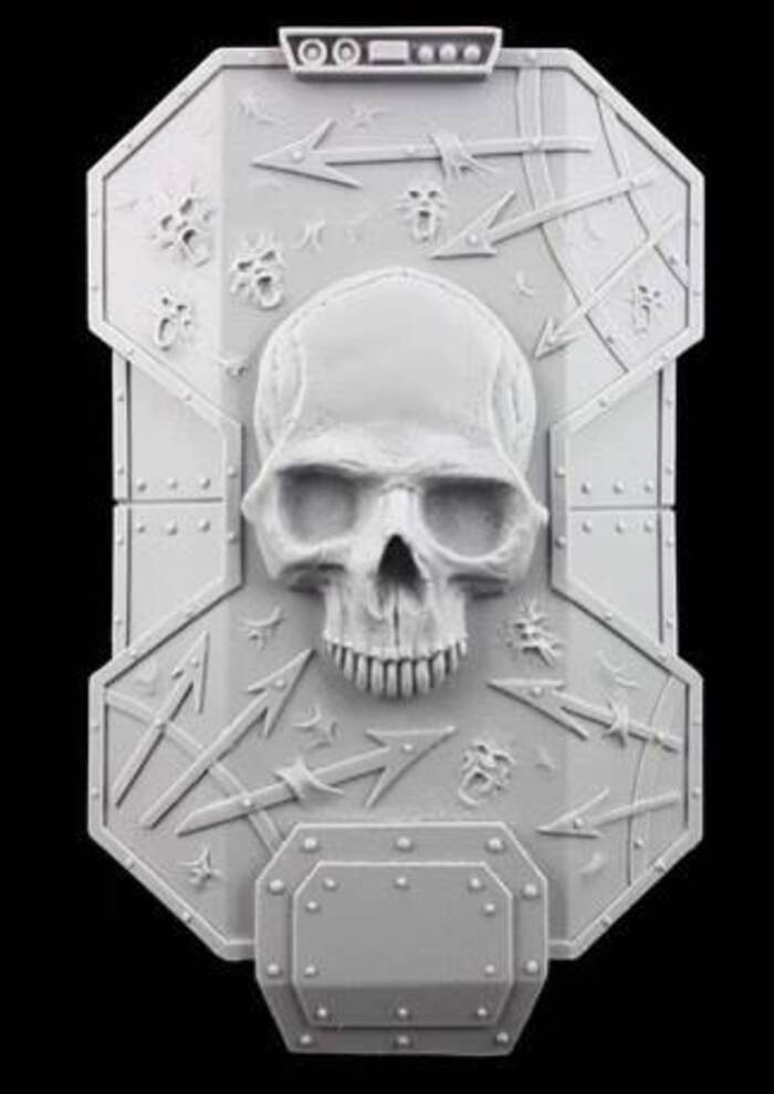 [Warhammer Model] Third Party Imperial Knight Modified Shield Resin ...
