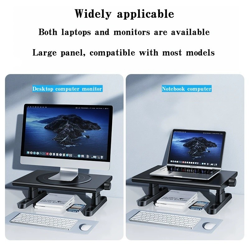 Adjustable Monitor Stand Desk PC Screen Ergonomic Holder With a ...