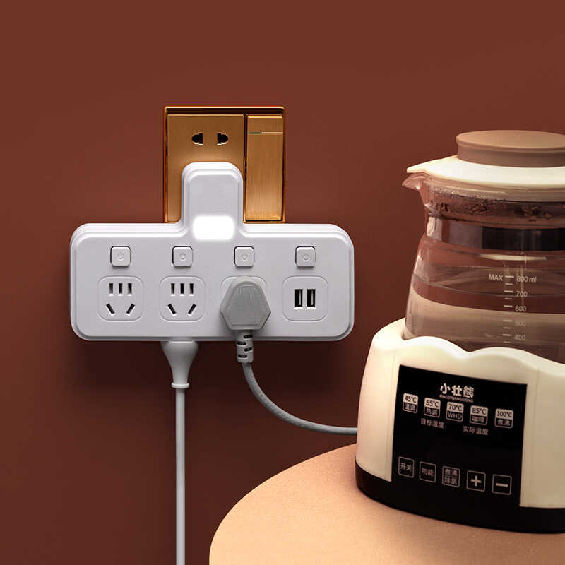 Multifunctional Wireless Plug Converter USB Hand Product Font Household ...