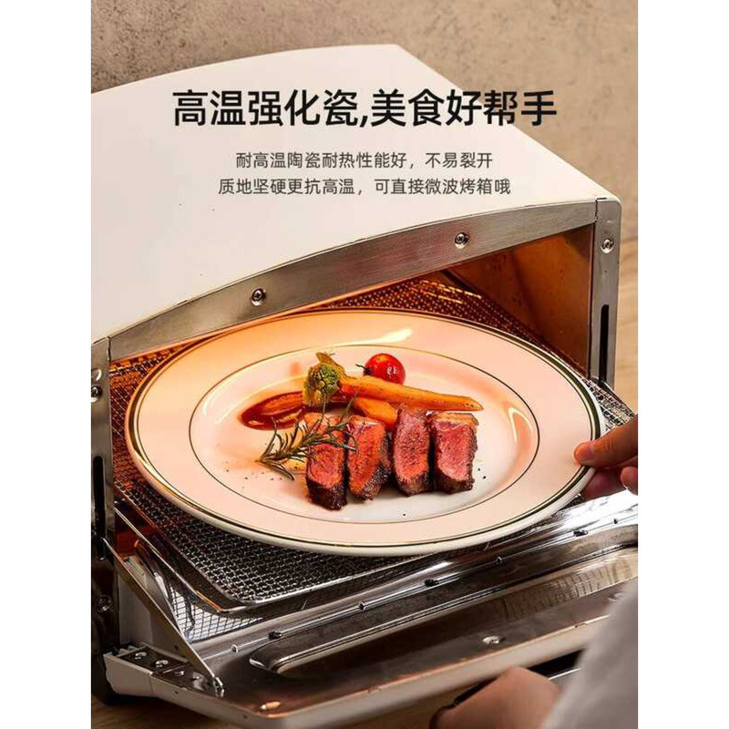American Texto High Temperature Resistant Ceramic Plate Dry Steamed ...