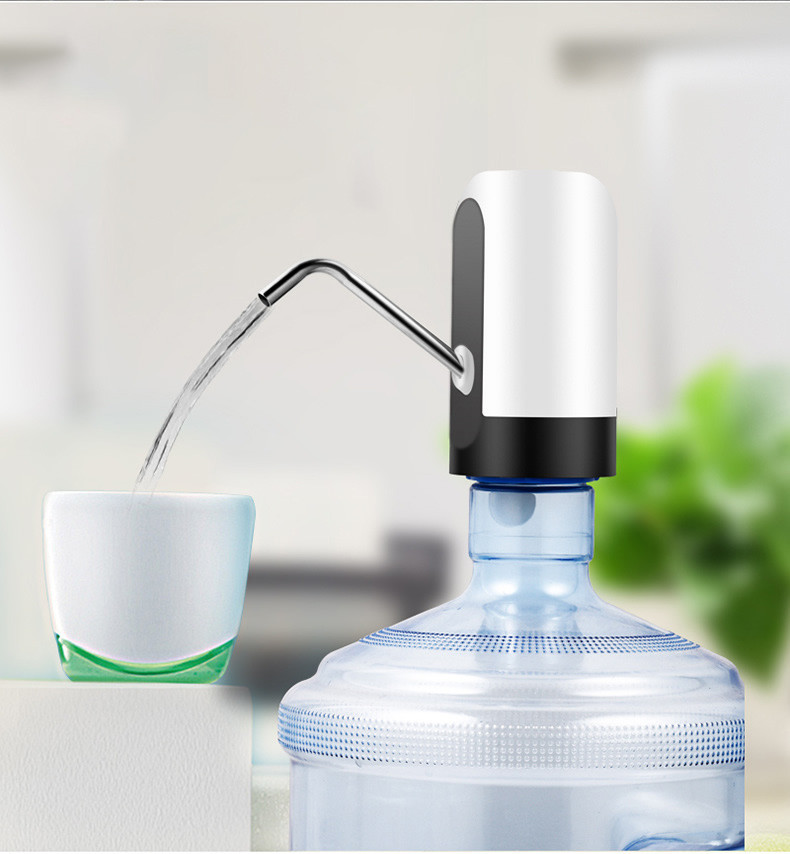 [SG] Electric Automatic Water Dispenser Pump USB Rechargeable Automatic ...