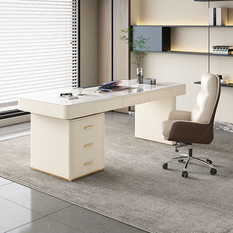 Italian Minimalist Designer Light Luxury Modern Rock Slab Desk for Home ...