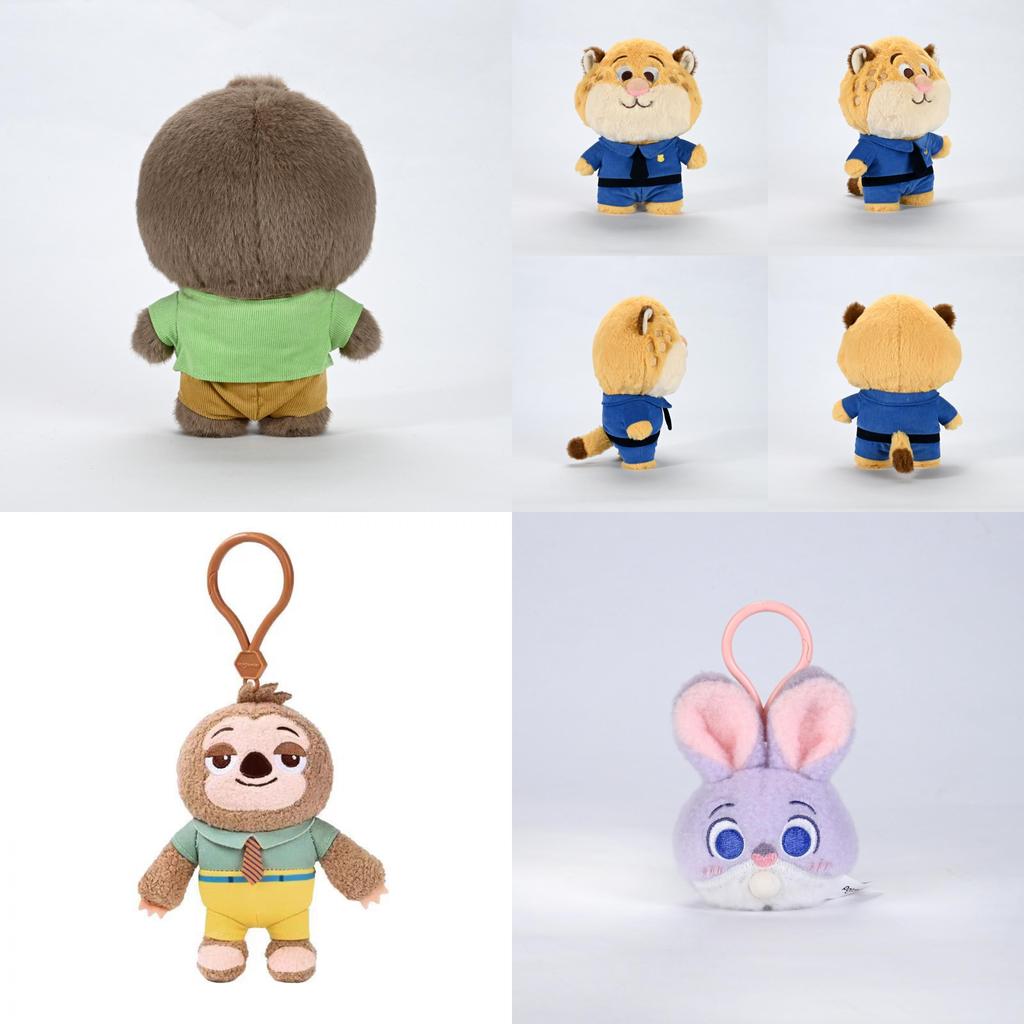 Highquality Plush Zootopia Keychain Dolls Featuring Judy Hopps Nick And ...