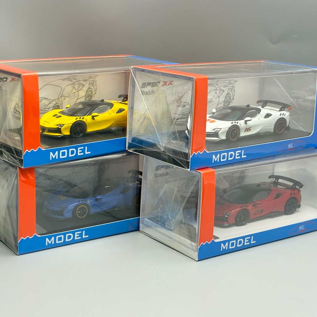 HL x XF 1: 64 Ferrari SF90 XX Stradale Horse Leap Hard Top Alloy Car ...