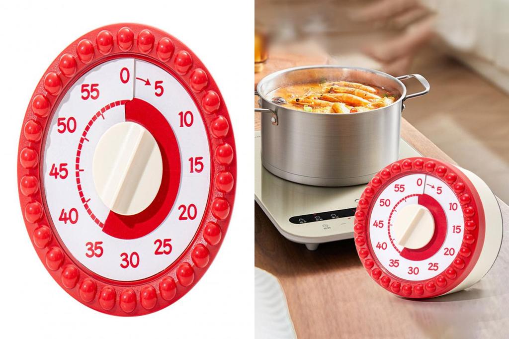 manclothescase The magnetic kitchen timer sticks securely to the ...