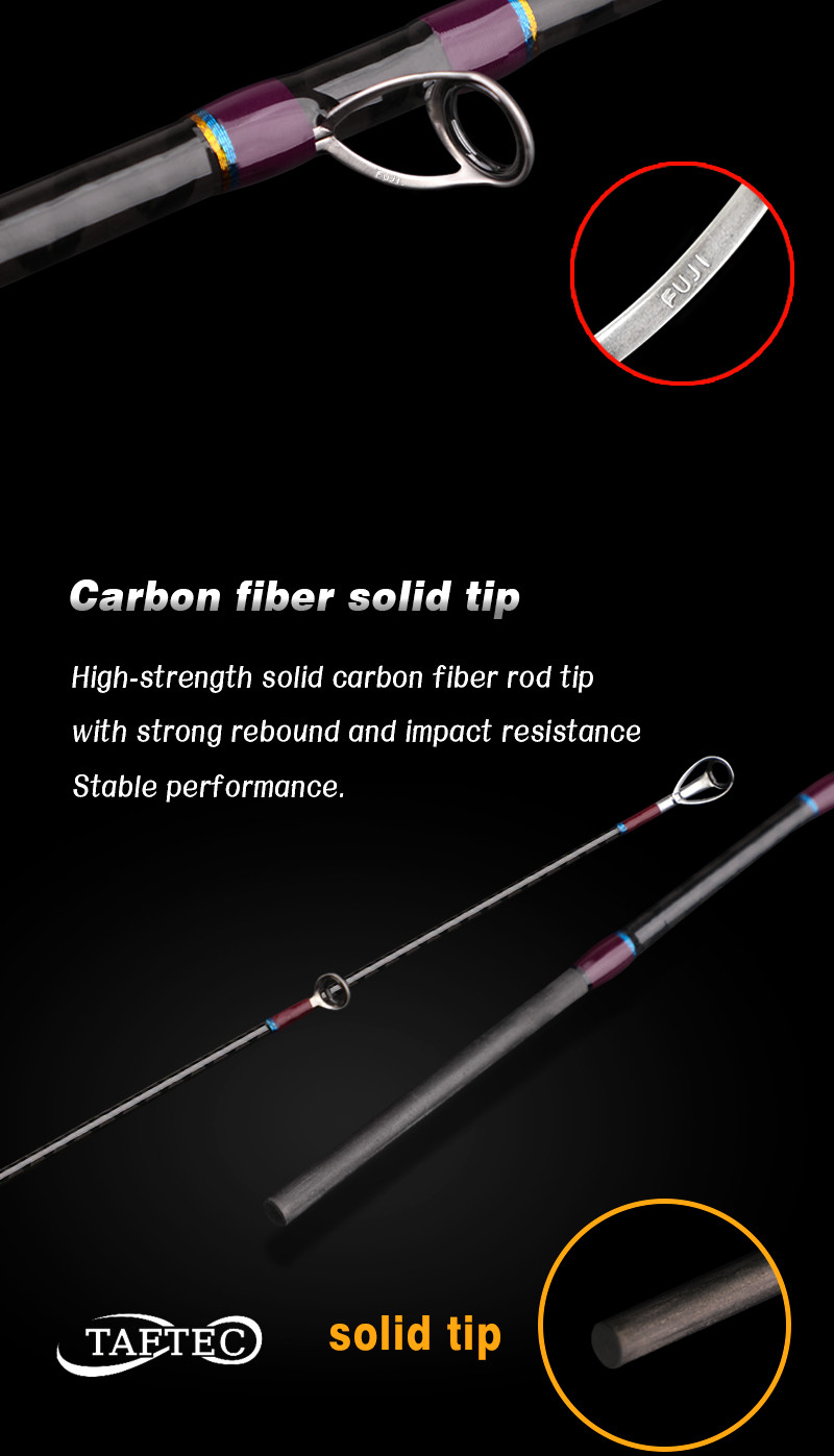 NEW PREDATOR Japan Fuji Guide jigging rod 1.8M/1.98M 3S portable travel ...