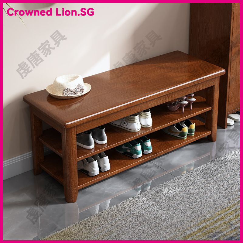 Shoe Bench 2025 New Spot Adjustable Sitting 3-layer Shoe Cabinet Home ...