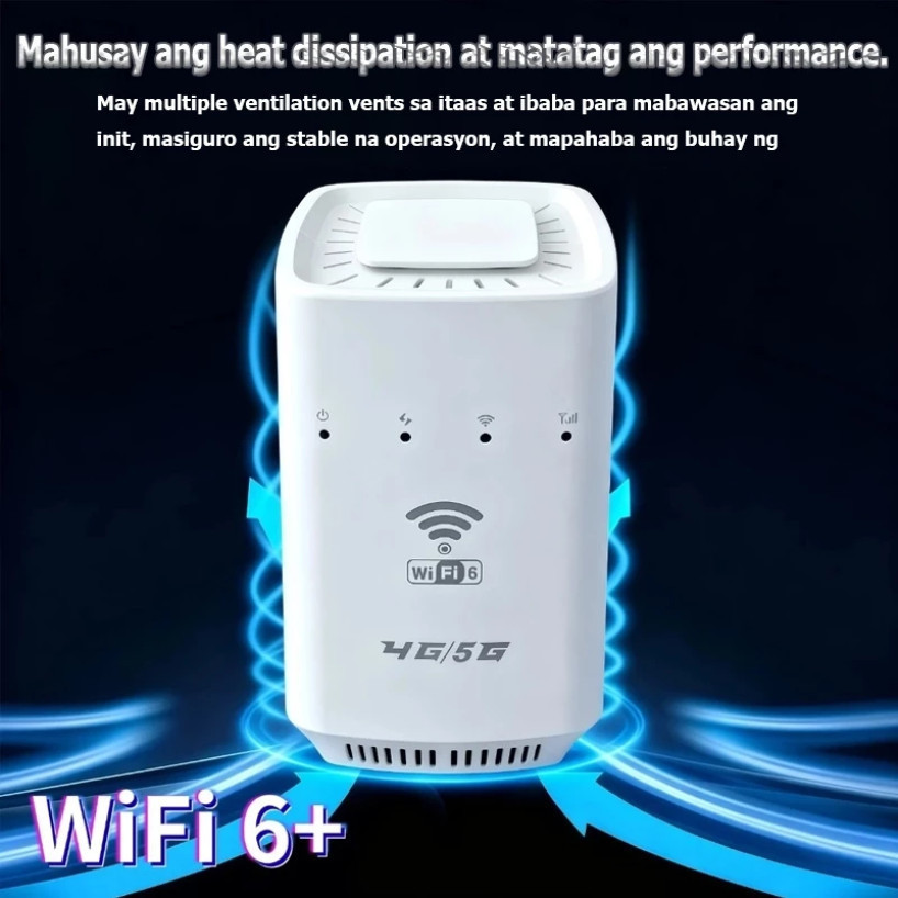 300Mbps 4G/5G Wireless Router WiFi CPE with Smart SIM Card Slot LTE ...