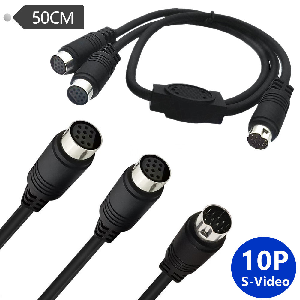 One cm Two Female 10PIN S Terminal Wire mini din10 Core Quantitative ...