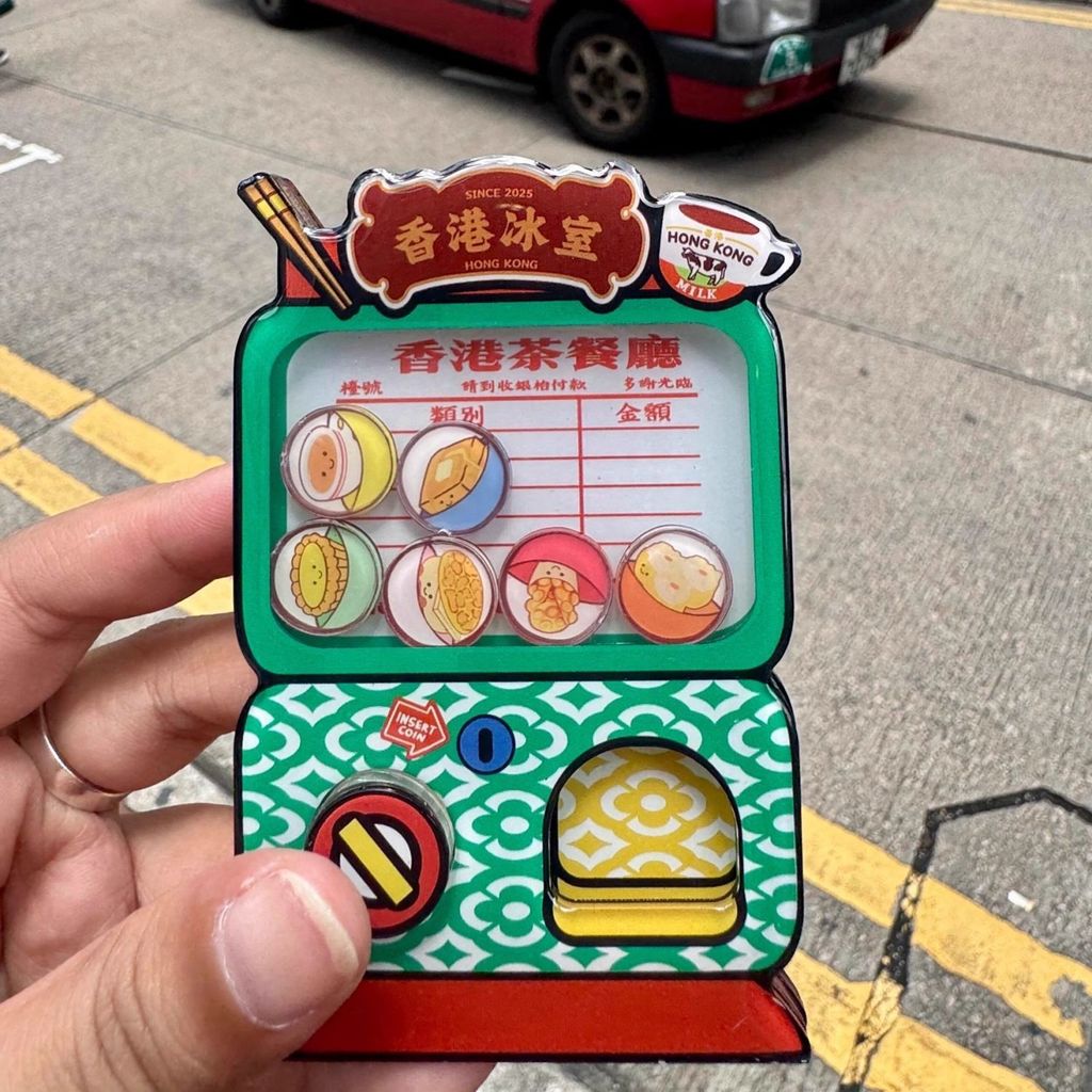 【Shipment Within 24 Hours】 Hong Kong Mtr Gashapon Magnetic Fridge ...