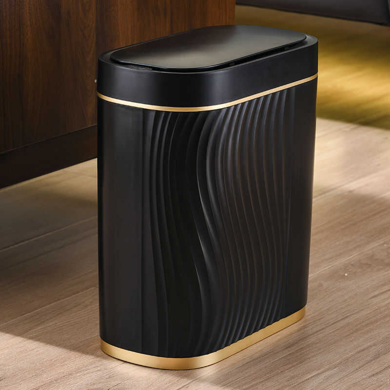 Household Intelligent Sensor Trash Can Automatic Sensor with Lid Toilet ...