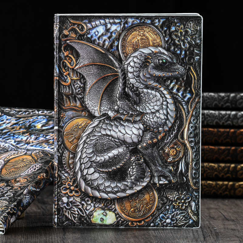 Flying Dragon Notepad Writing Collection Commemorative Notebook ...