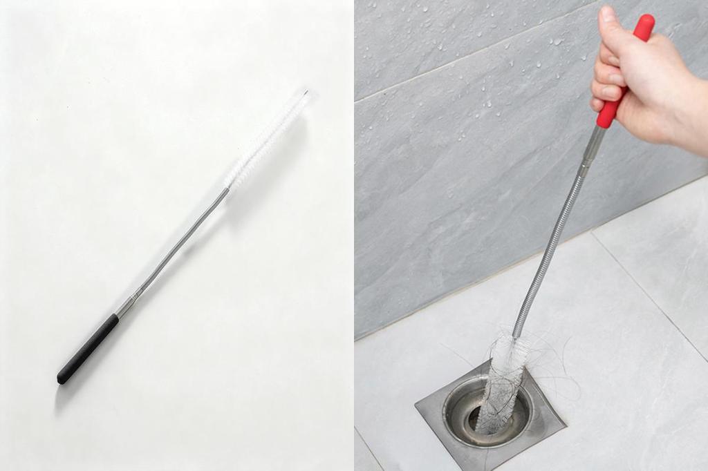 [ICE] Telescopic Pipe Dredge Telescopic Stainless Steel Drain Cleaner ...