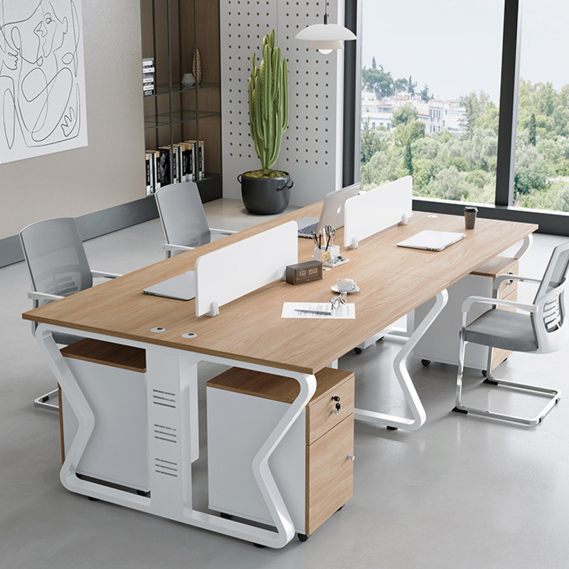 Modern Office Table Simple Staff Table And Chair Combination Screen 1 ...