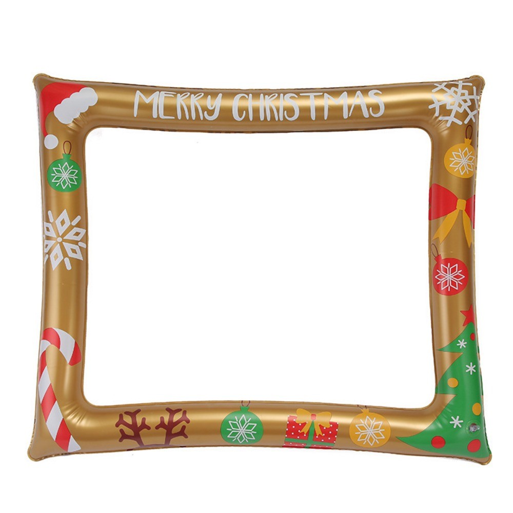 Birthday PVC Inflatable Frame Photo Booth Props Selfie Picture Frame ...