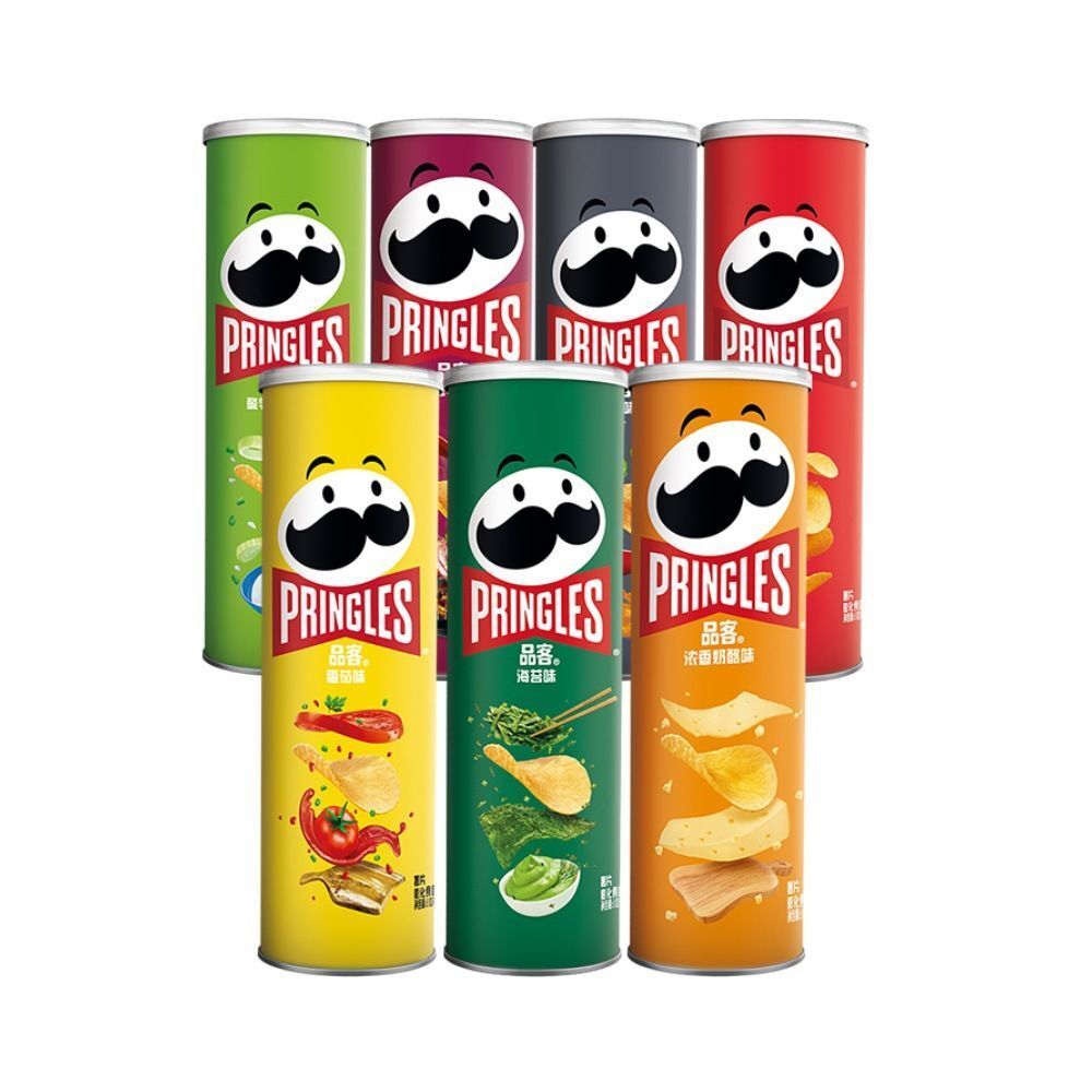 Poppi food Original BBQ Onion Cheese Pringles Potato Chips Domestic ...