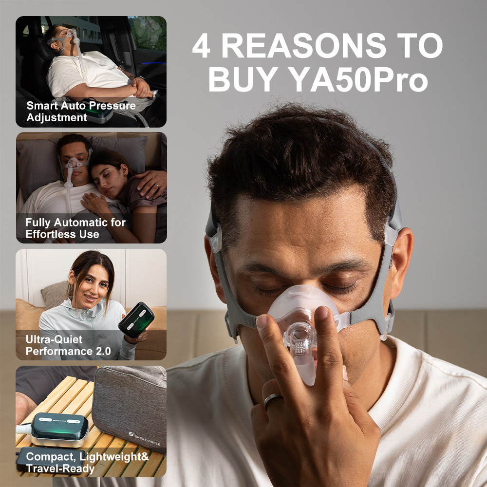 CPAP Machine Portable For Travel Sleep Apnea CPAP Machine Anti Snoring ...