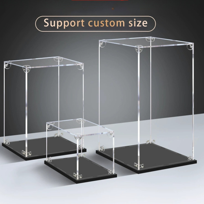 Large Size Acrylic Labubu Display Box ZIMOMO Display Box Pop Mart Blind ...