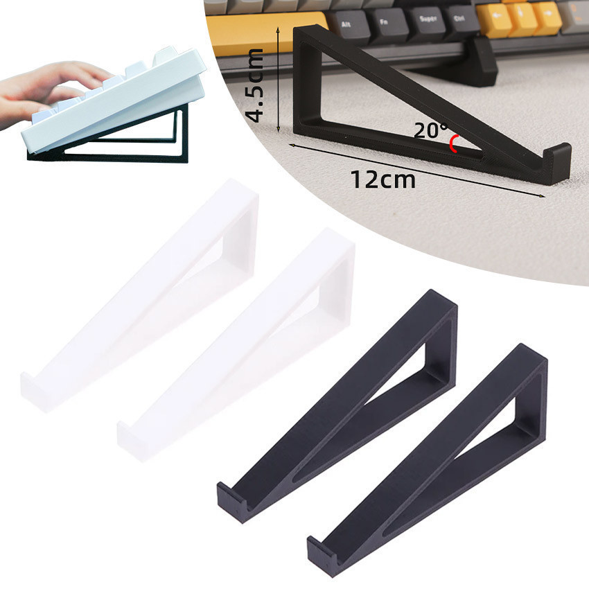 GEEBON 1 Pair Keyboard Elevated Stand Portable Keyboard Angle Computer ...