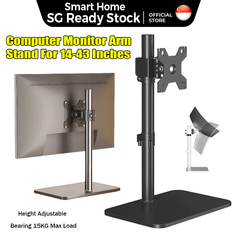 SG🔥 Computer Monitor Stand Monitor Arm Monitor Mount Stand For 14-43 ...