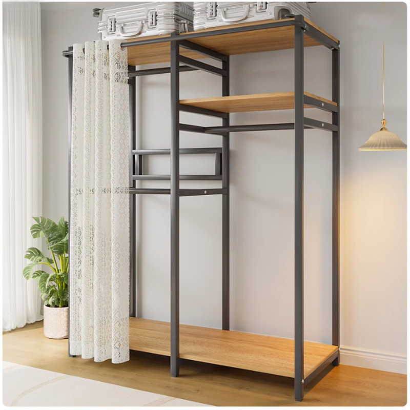 Corner Wardrobe/Coat Open Rack Rack/Wardrobe/Clothes Assembly Metal ...