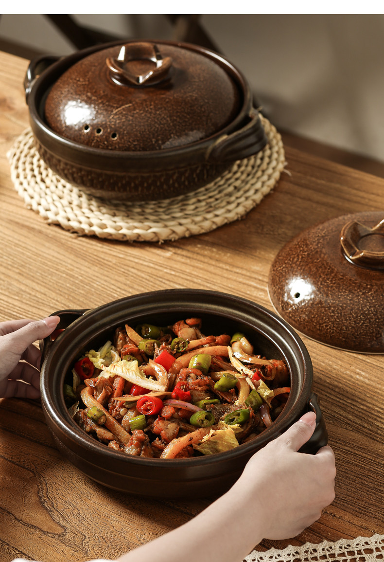 [in stock] Vintage Japanese Clay Pot Household High Temperature ...