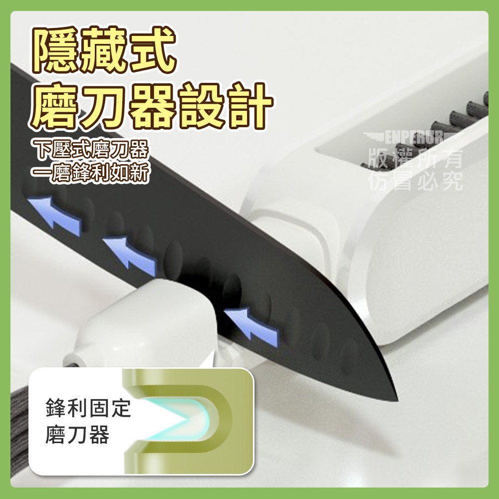 4 In 1 Knife Cleaning Brush [Boss Baobao] Taiwan Company Sharpener ...