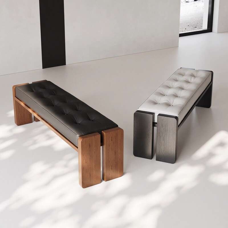 Modern Minimalist Bedroom Bed End Stool Internet Celebrity Long Stool ...