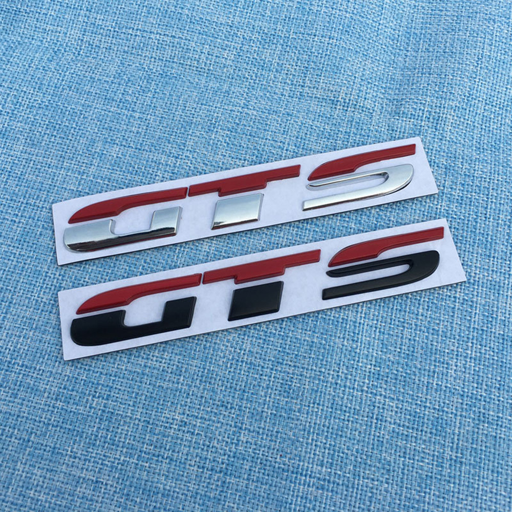 Suitable for Volkswagen GTS Car Emblem Stickers, Leaf Board Side Logo ...