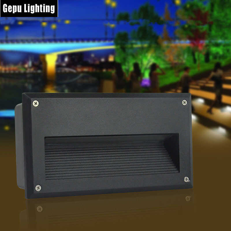 Outdoor Wall Light led Step Foot Corner Light Embedded Side Luminous ...
