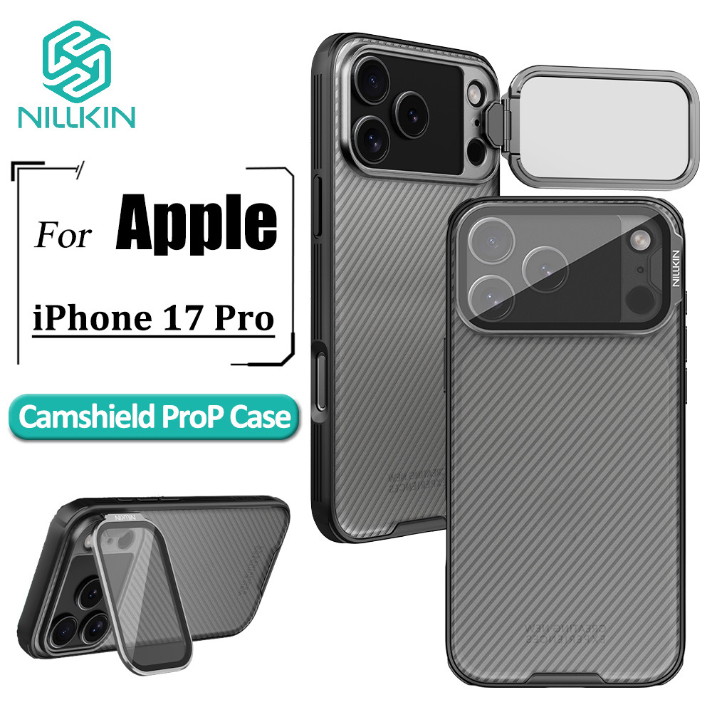 NILLKIN CamShield Prop Case For IPhone 16 Pro Max (Clear Version - View #2