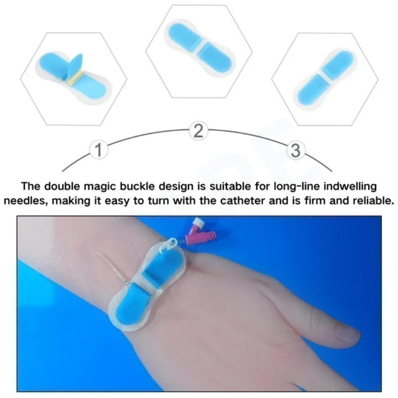 Disposable PICC Drainage Tube Catheter Tape Sticker Securement Device ...