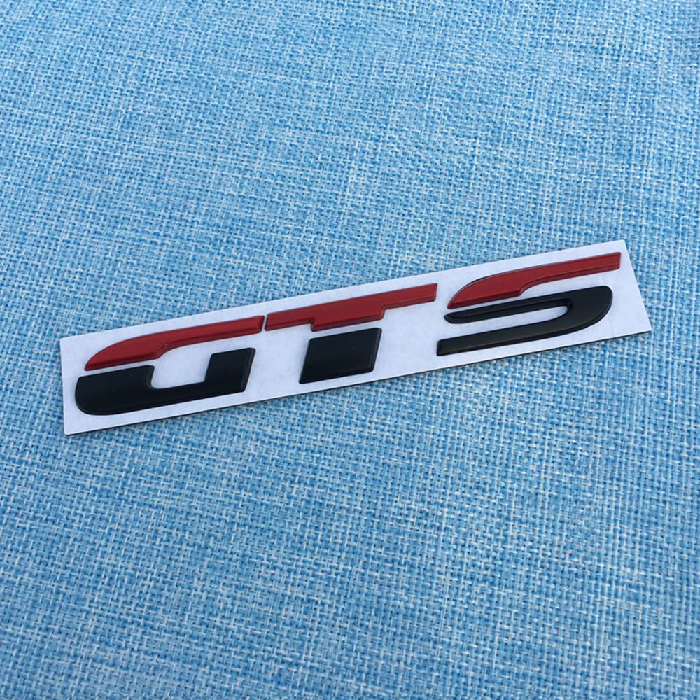 Suitable for Volkswagen GTS Car Emblem Stickers, Leaf Board Side Logo ...