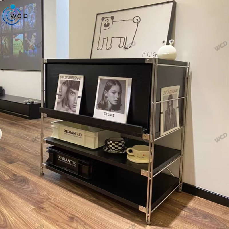 WWCD Sofa Side Cabinet Creative Storage Floor Rack Japanese Style ...