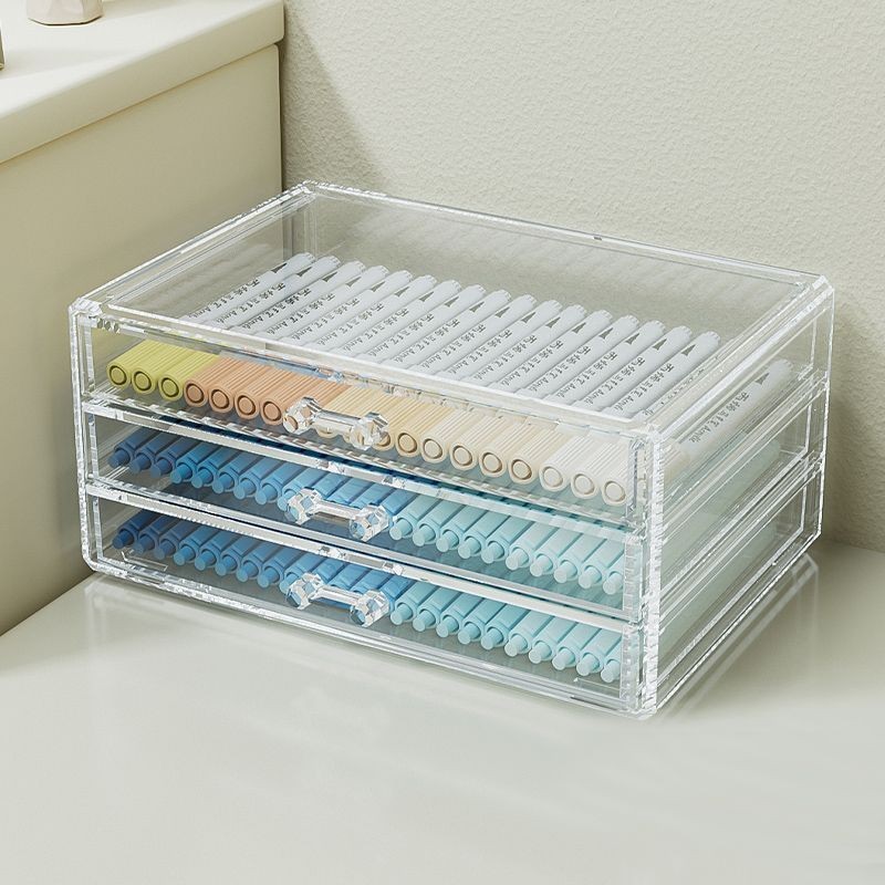 Shopclassyhsop Full Clear Stackable Capacity Colored Pencils and ...
