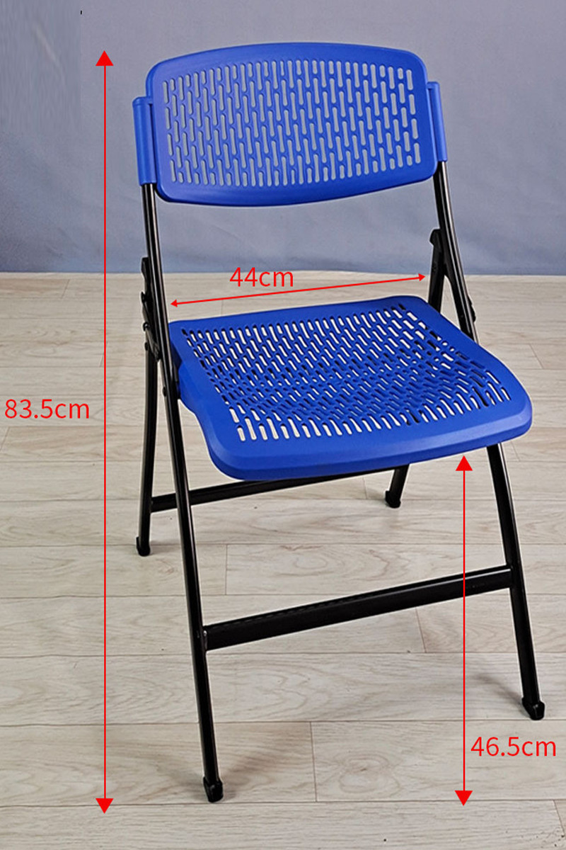 Home Office Folding Training Chair Thick Back Plastic Stackable Meeting ...
