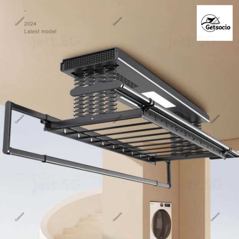G·T Automated Laundry Rack Multifunctional Lifting Clothes Drying Rack ...
