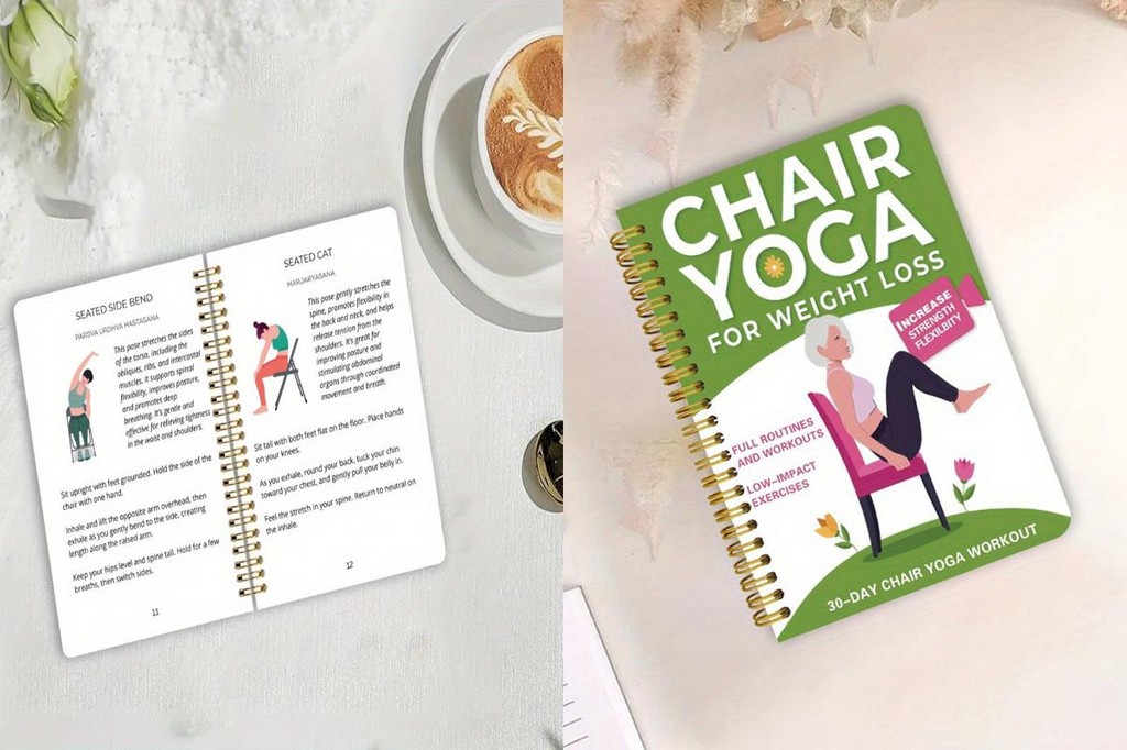 [Ge] Adults Chair Yoga Guide Weight Loss Chair Yoga Guide Chair Yoga ...