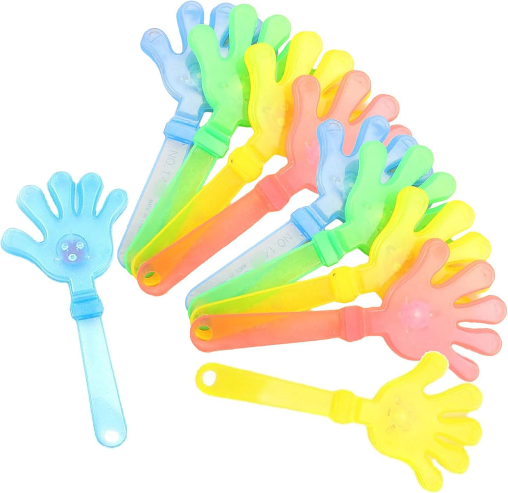 LED Hand Clappers Noisemakers Light up Noise Makers Party Favors ...