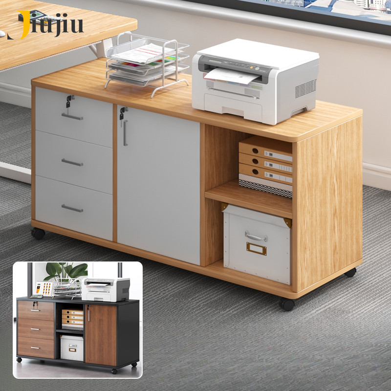 JJ Storage Cabinet File Cabinet Under Desk Office Rack Organizer Side ...