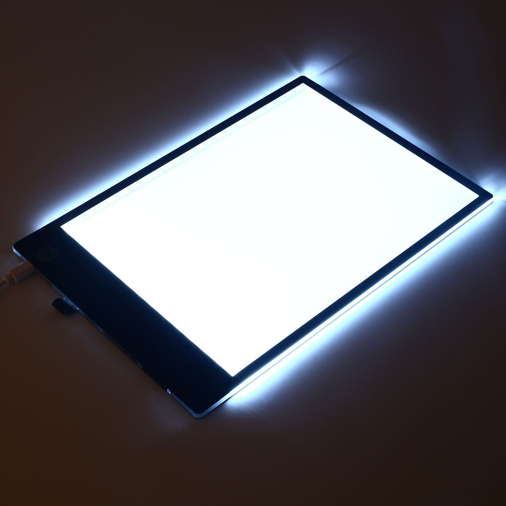 A4 LED Light Tracing Box with Adjustable Brightness w/ USB Cable ...