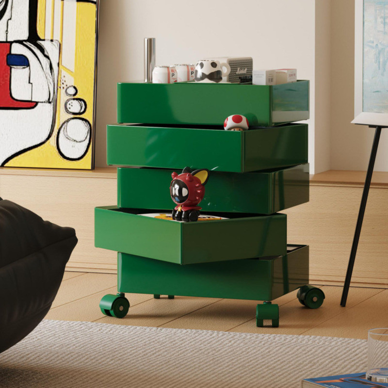 Magic Cube Cabinet Creative Simple Bedside Table Movable Rotating ...