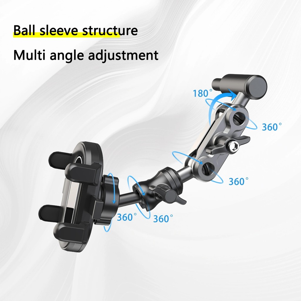 [Car Handle Armrest Phone Holder] Car A-pillar Mobile Phone Bracket Off ...